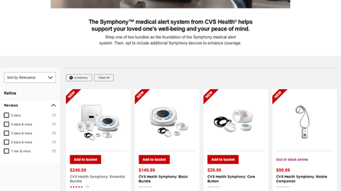 CVS Symphony Brand Shop